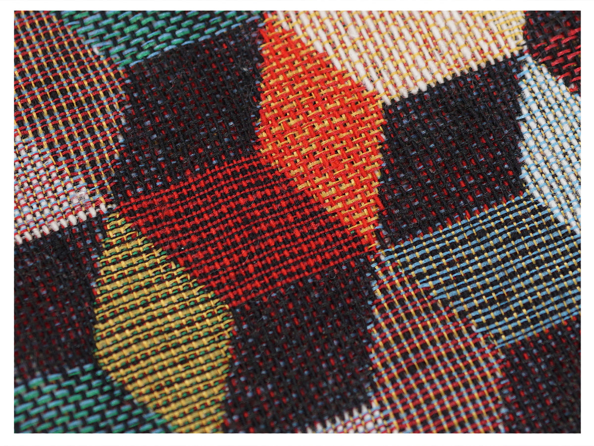 3D Blocks Luxury Tapestry Woven Curtain Upholstery Fabric Sofa Cushion Durable Material - 140cm Wide (Copy)