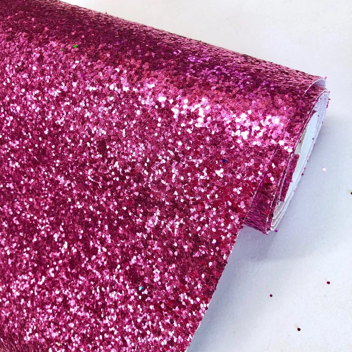 Chunky Glitter Material Christmas Craft Bows Sparkles Vinyl Wallpaper | 140cm Wide