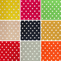 8mm Small Polka Dot Spotty 100% Cotton Printed Fabric | 140cm Wide