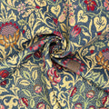 Violet & Columbine Luxury Tapestry Fabric - William Morris Designer Material | 140cm Wide