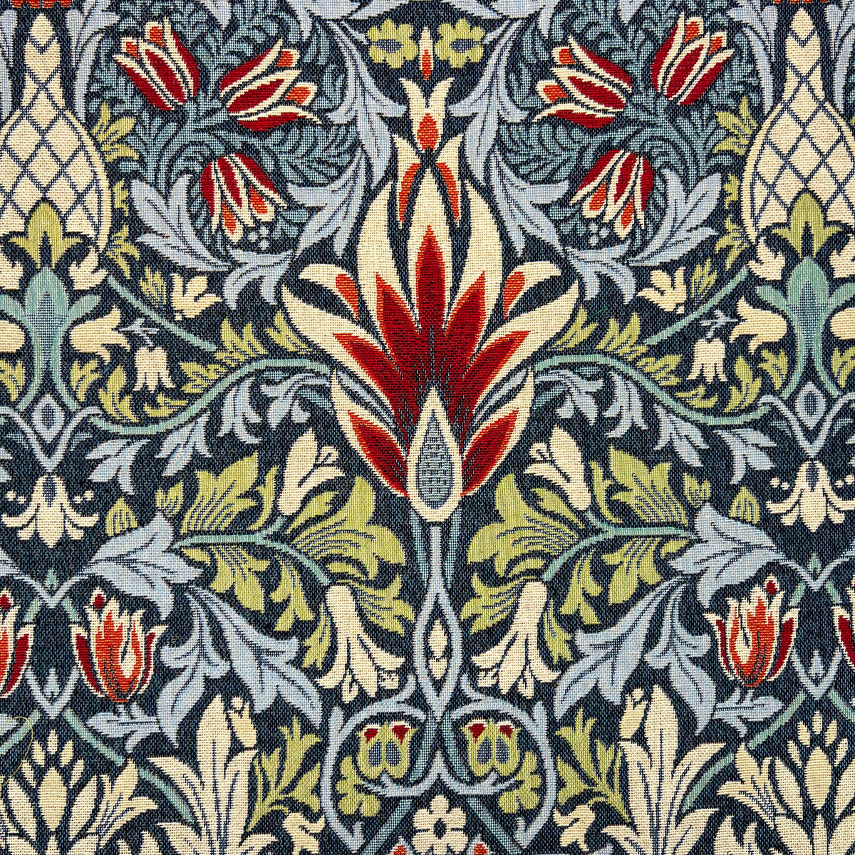 Snakeshead Luxury Tapestry Fabric - William Morris Designer Material | 140cm Wide