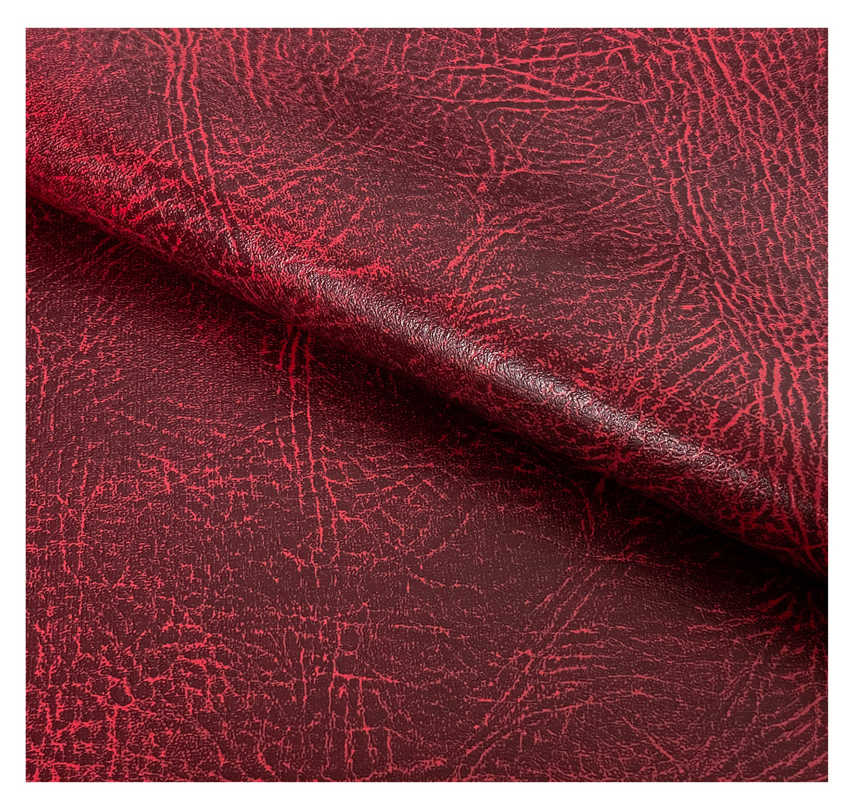 Chester Faux Leather Fabric Fire Retardant Leatherette Upholstery Material | 140cm Wide