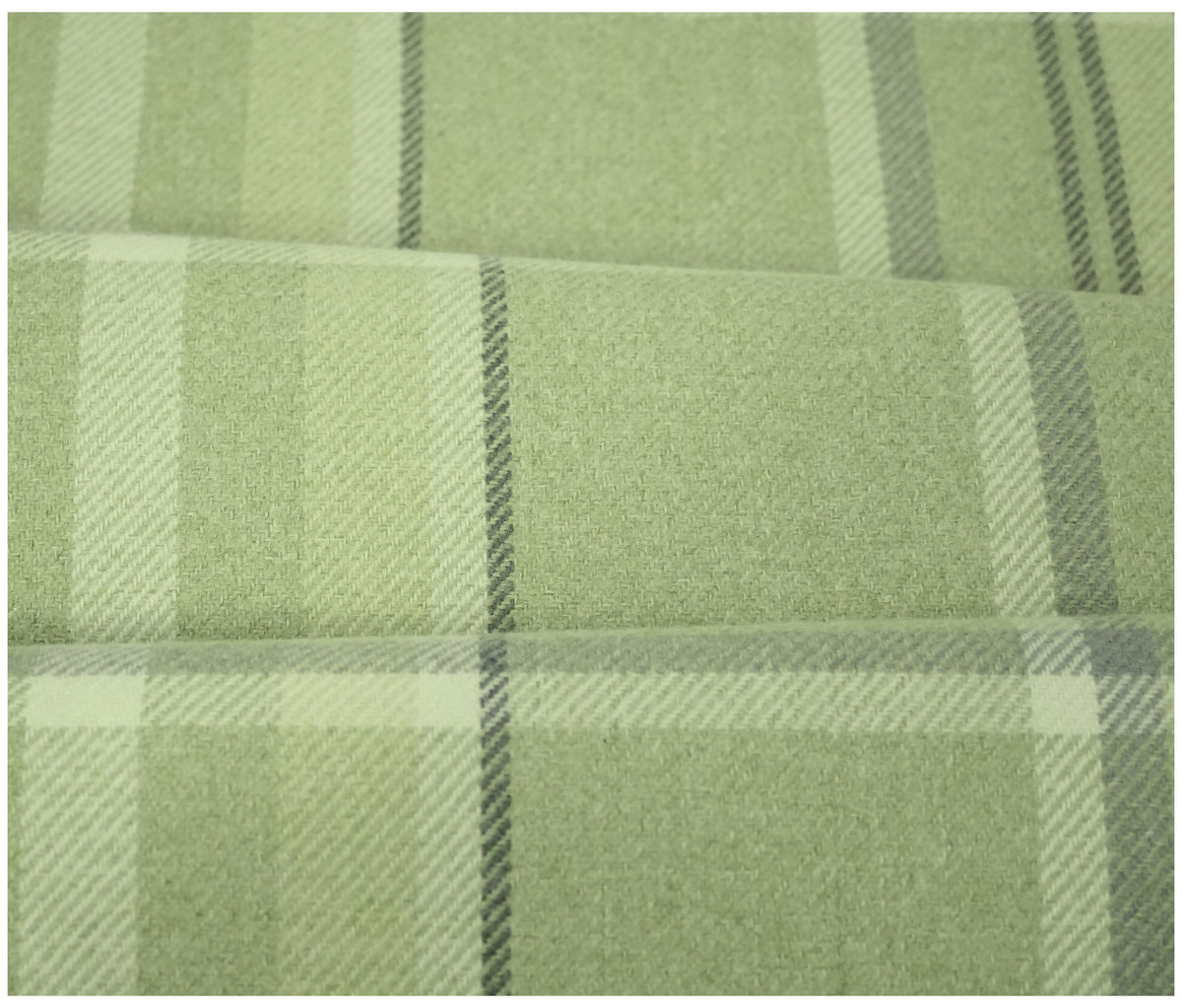 Skye Balmoral Thick Wool Effect Tartan Upholstery Fabric | 140cm Wide