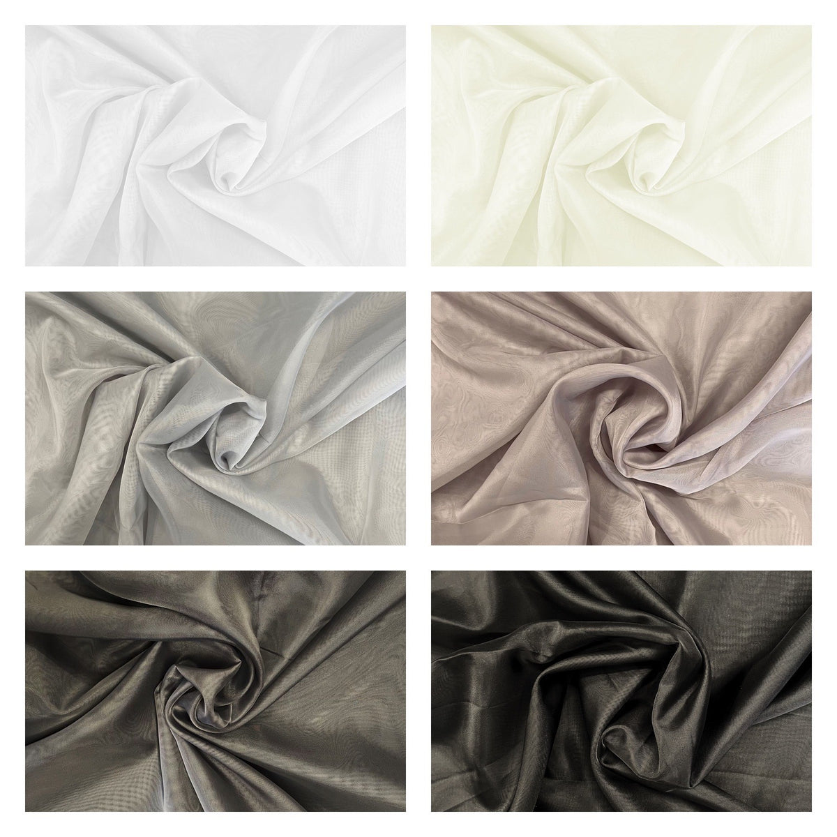 Premier Curtain Voile Fabric Translucent Wedding Craft Material | 300cm Wide