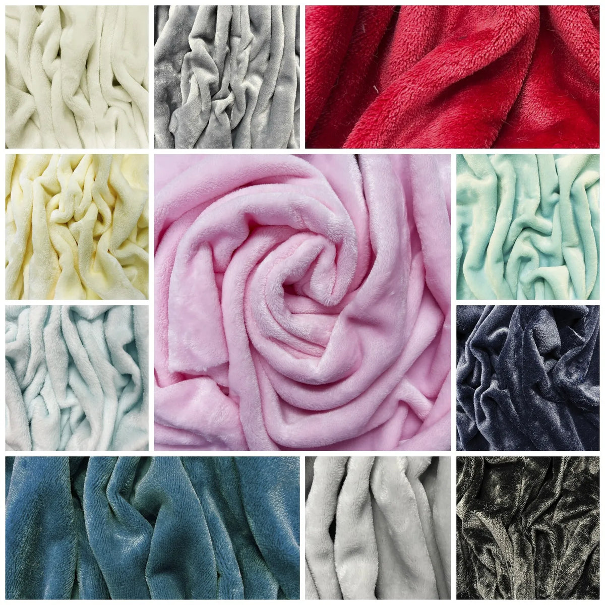 Super Soft Premium Quality Cuddle Fleece Anti Pill Fabric | 150cm Wide