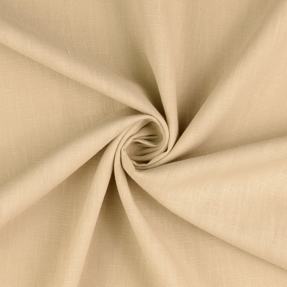 Pure Washed 100% Linen Fabric Soft Breathable Decor Curtain Dressmaking Material