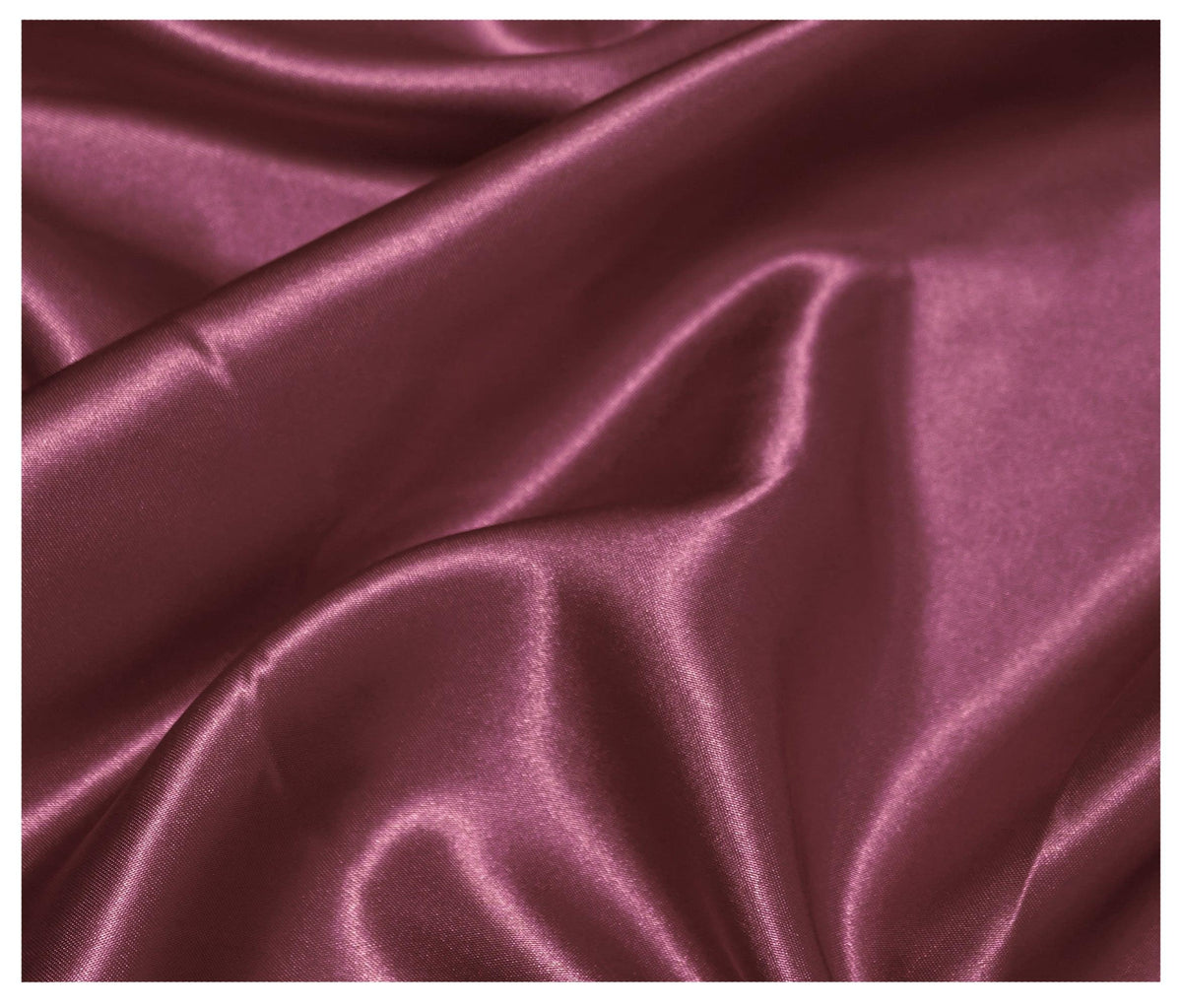 Aubergine Satin - The Fabric Trade