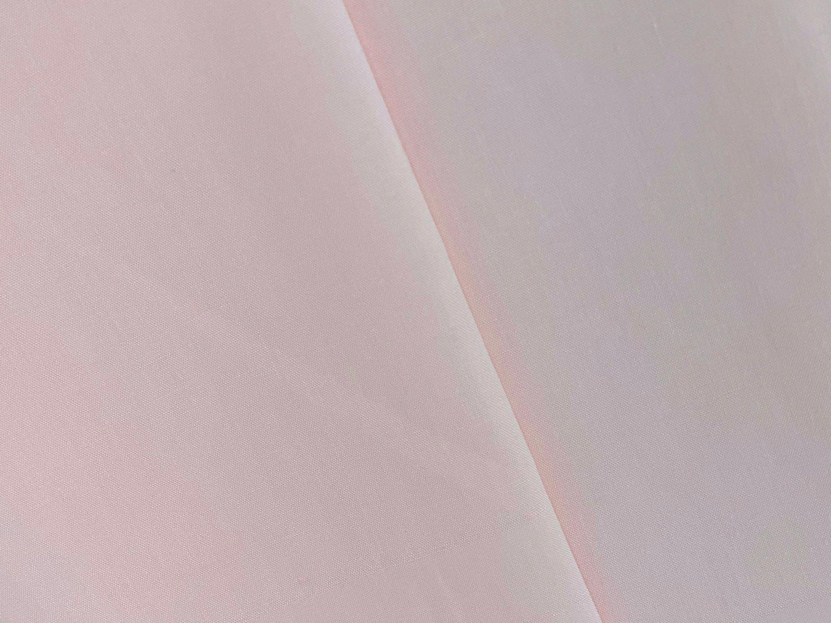 Baby Pink Plain Polycotton - The Fabric Trade