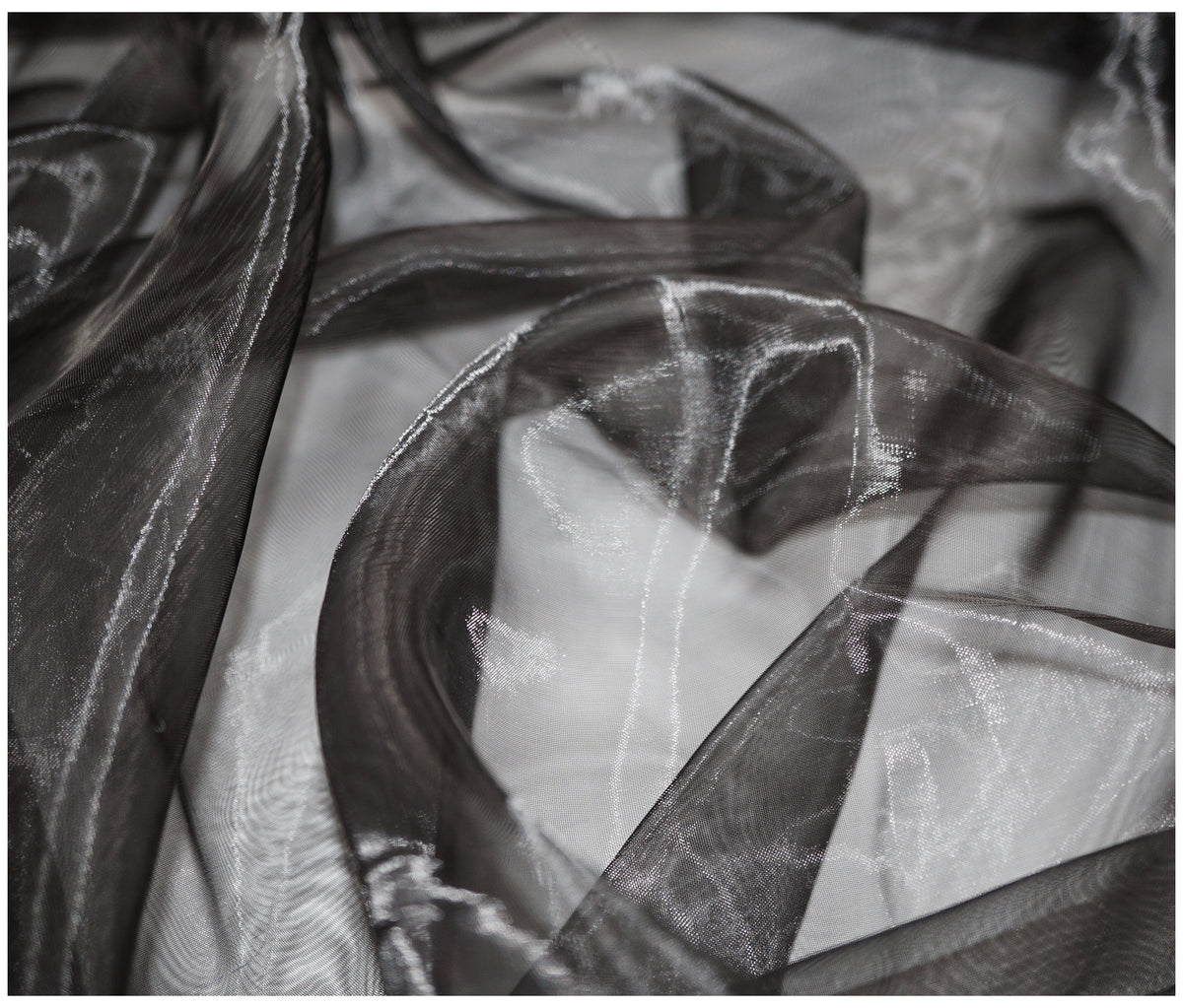 Black Organza - The Fabric Trade