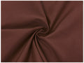 Brown Plain Polycotton - The Fabric Trade