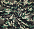Camo Printed Jersey - The Fabric Trade