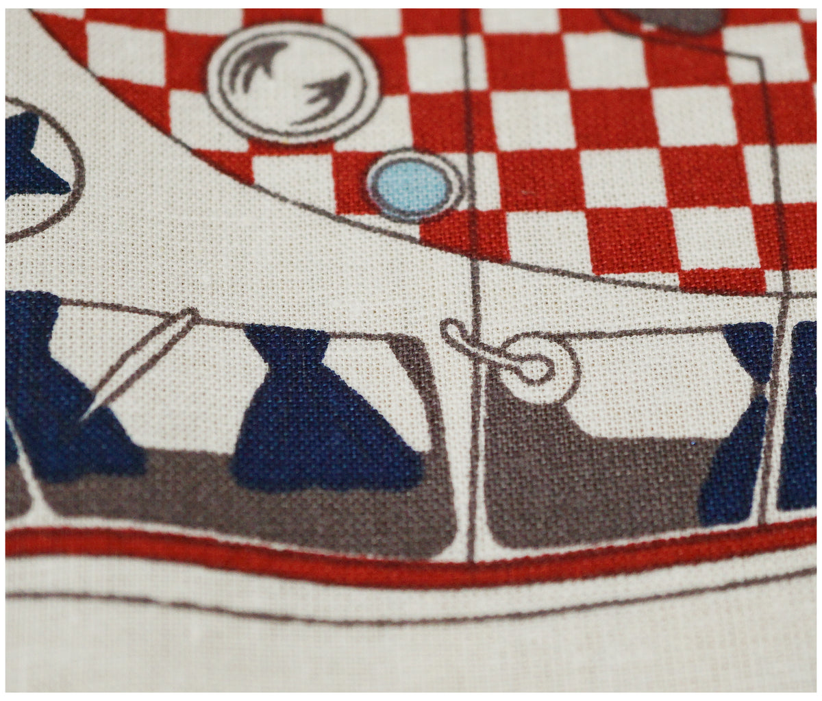 Campervan Nautical Lifestyle Printed 100% Cotton - The Fabric Trade