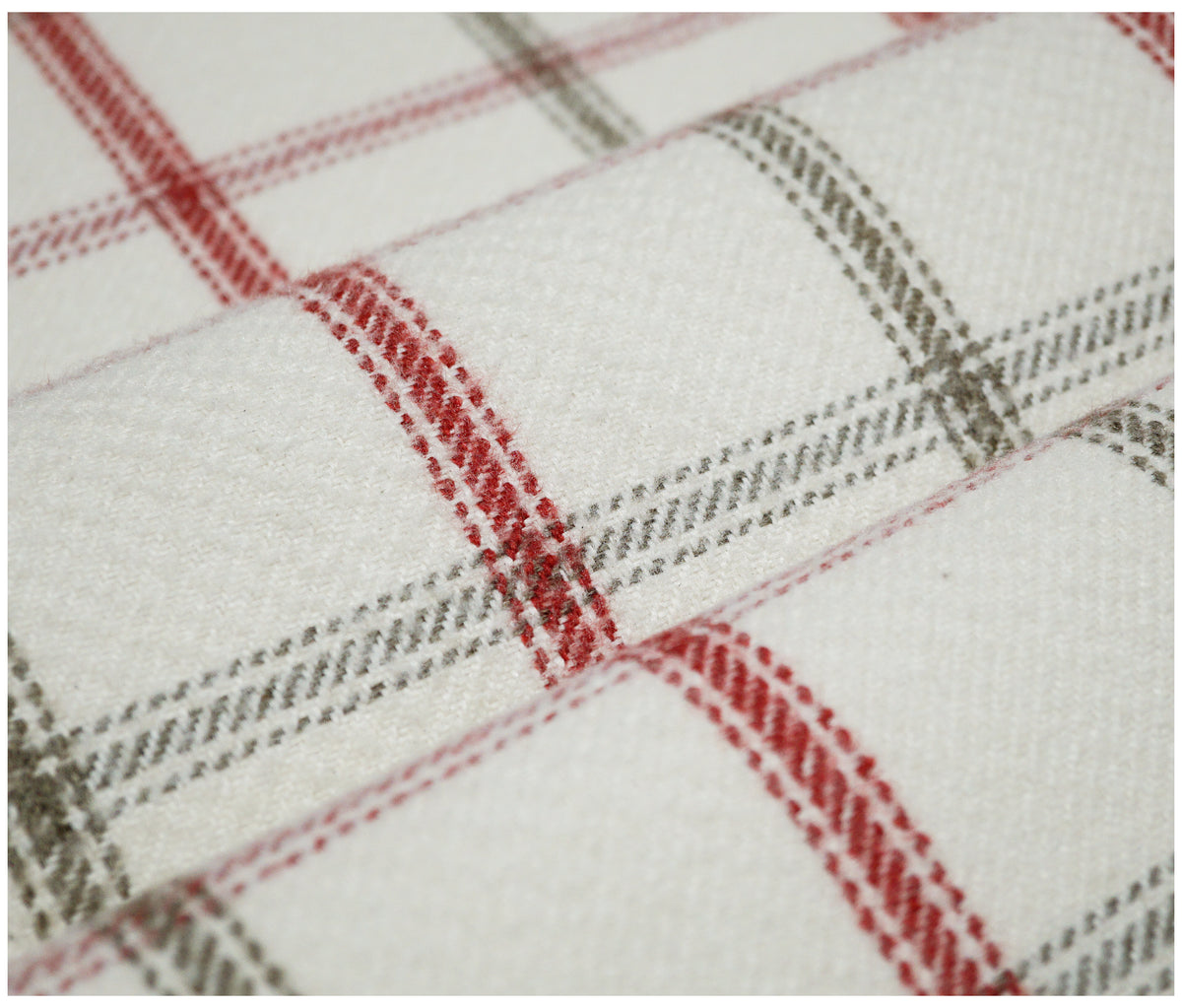 Cranberry Lewis Tartan - The Fabric Trade