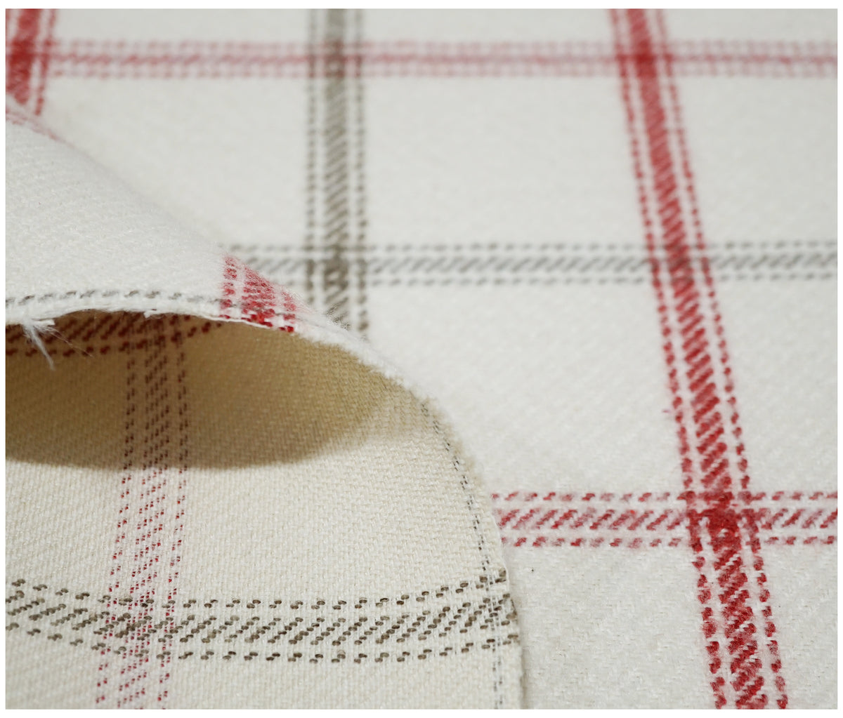 Cranberry Lewis Tartan - The Fabric Trade