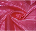 Cerise Pink Organza - The Fabric Trade