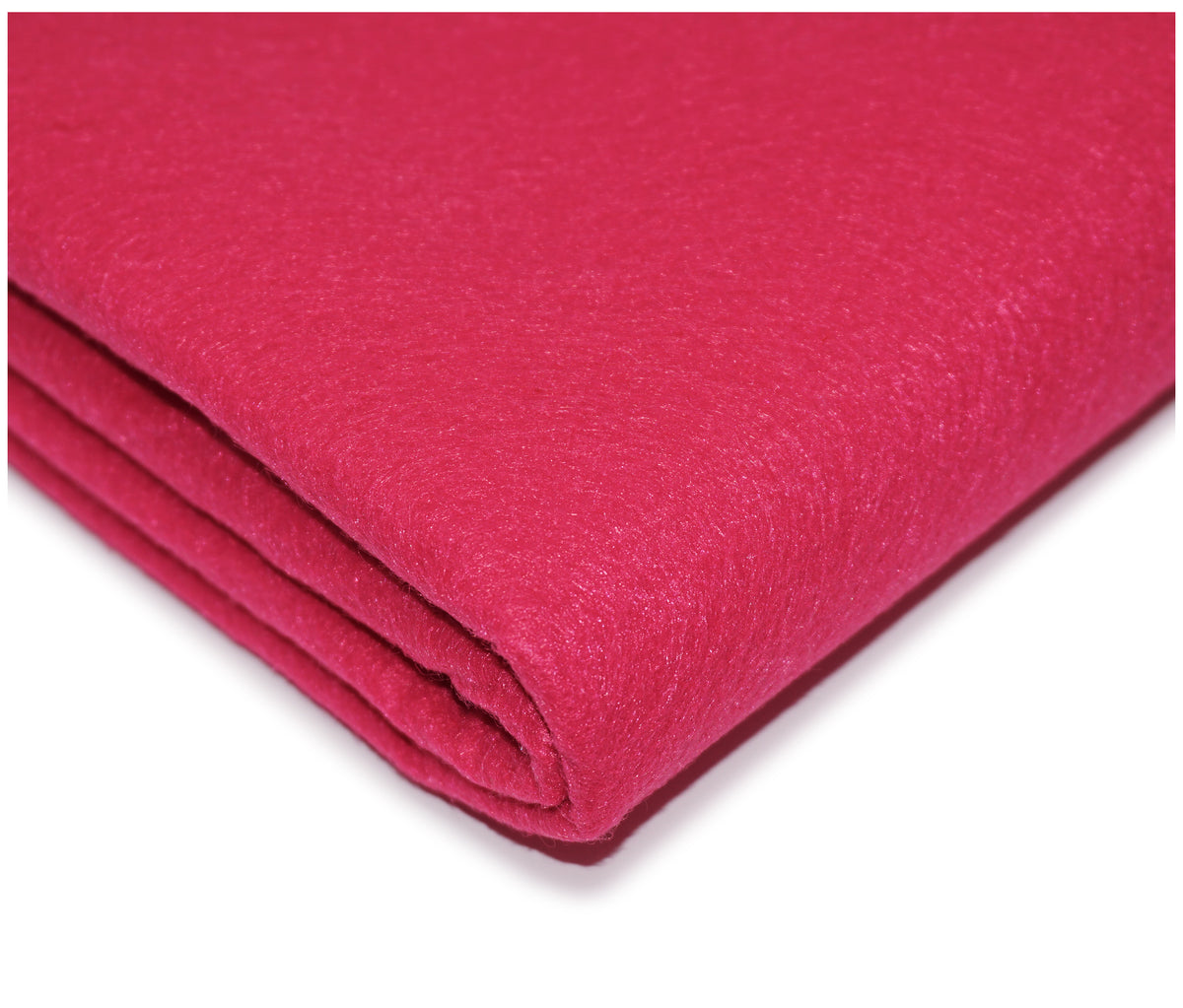 Cerise Pink Felt - The Fabric Trade