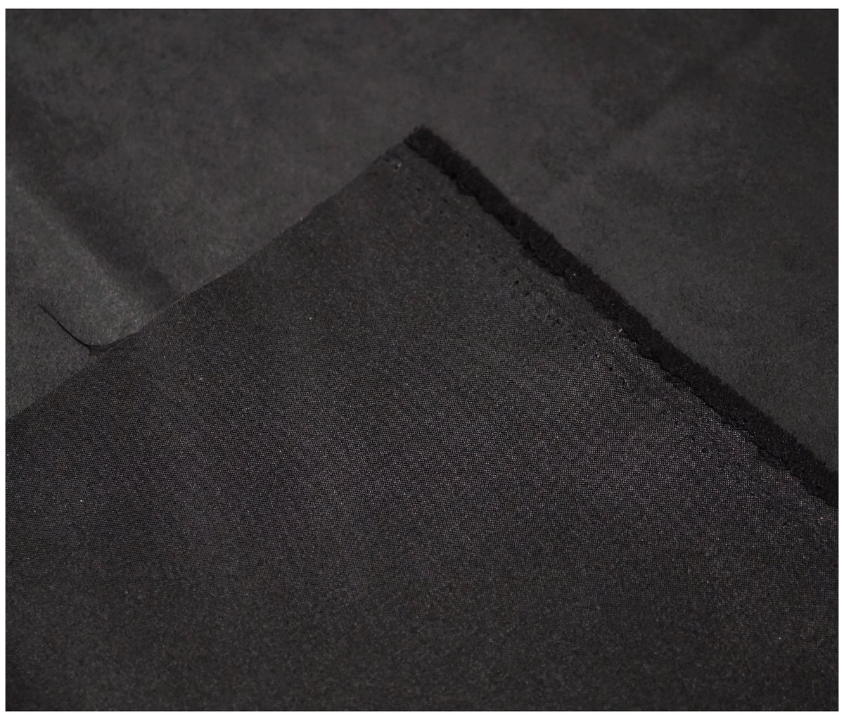 Charcoal Faux Suede - The Fabric Trade