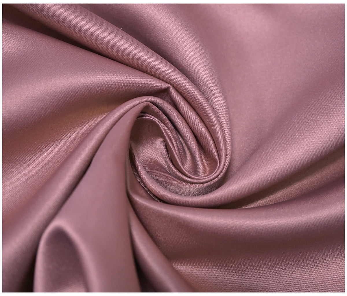 Cinnamon Rose Duchess Satin - The Fabric Trade