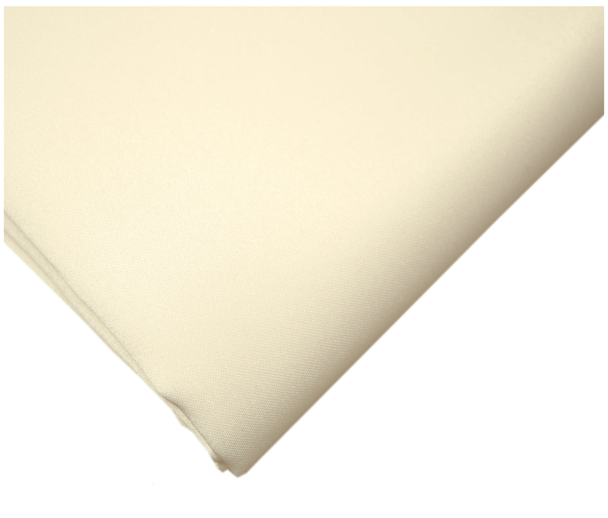 Cream Duchess Satin - The Fabric Trade