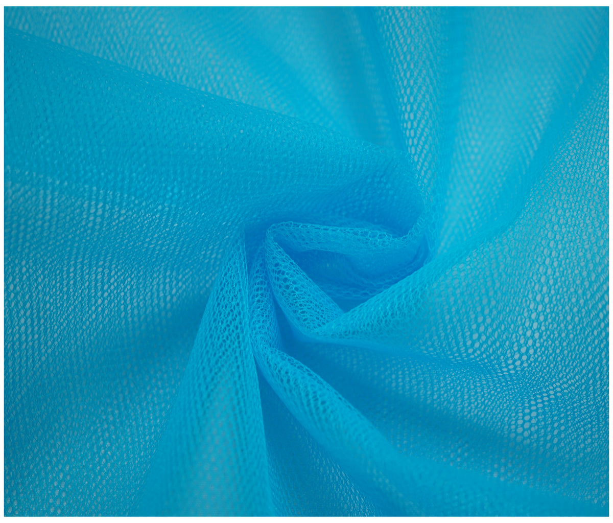 Flo Blue Dressnet - The Fabric Trade