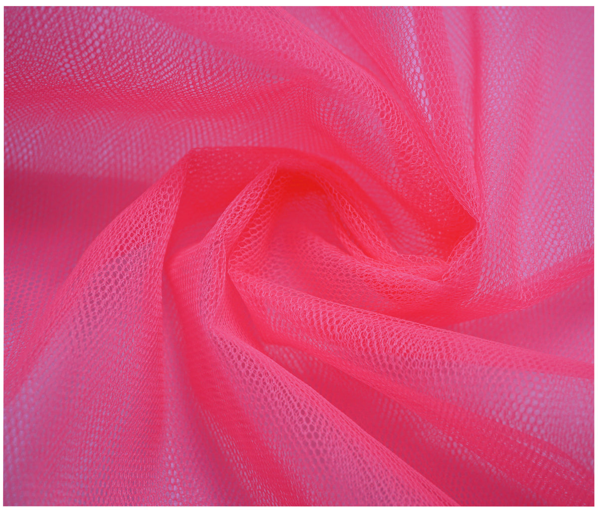 Flo Cerise Dressnet - The Fabric Trade