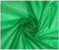 Flo Green Organza - The Fabric Trade