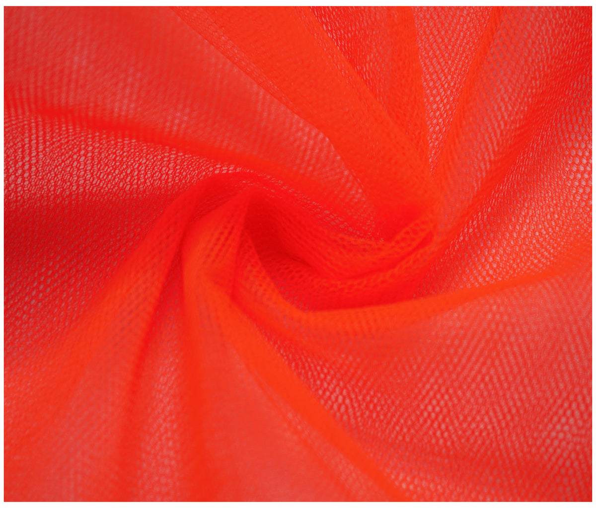 Flo Tangerine Dressnet - The Fabric Trade