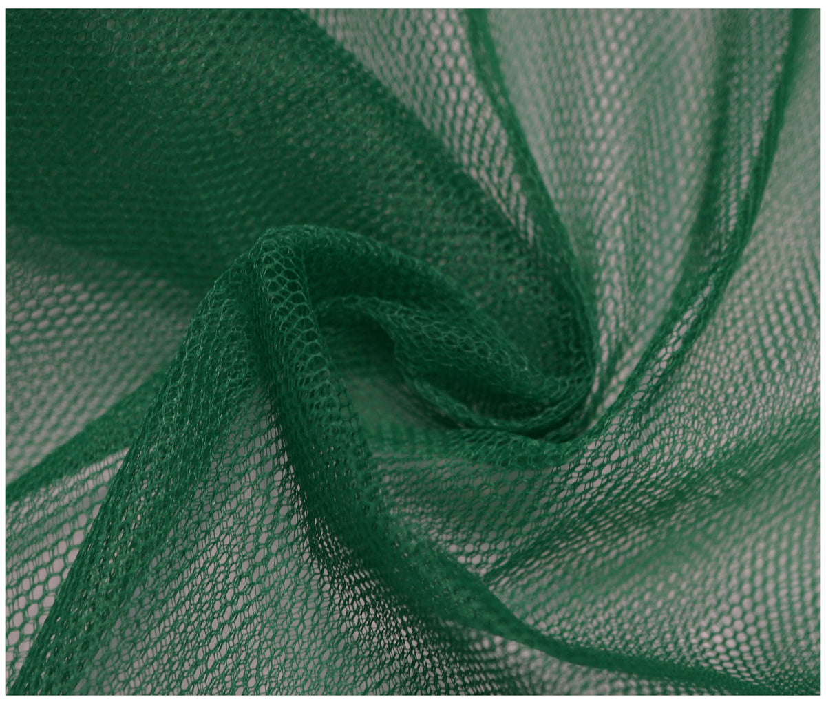 Forest Green Dressnet - The Fabric Trade