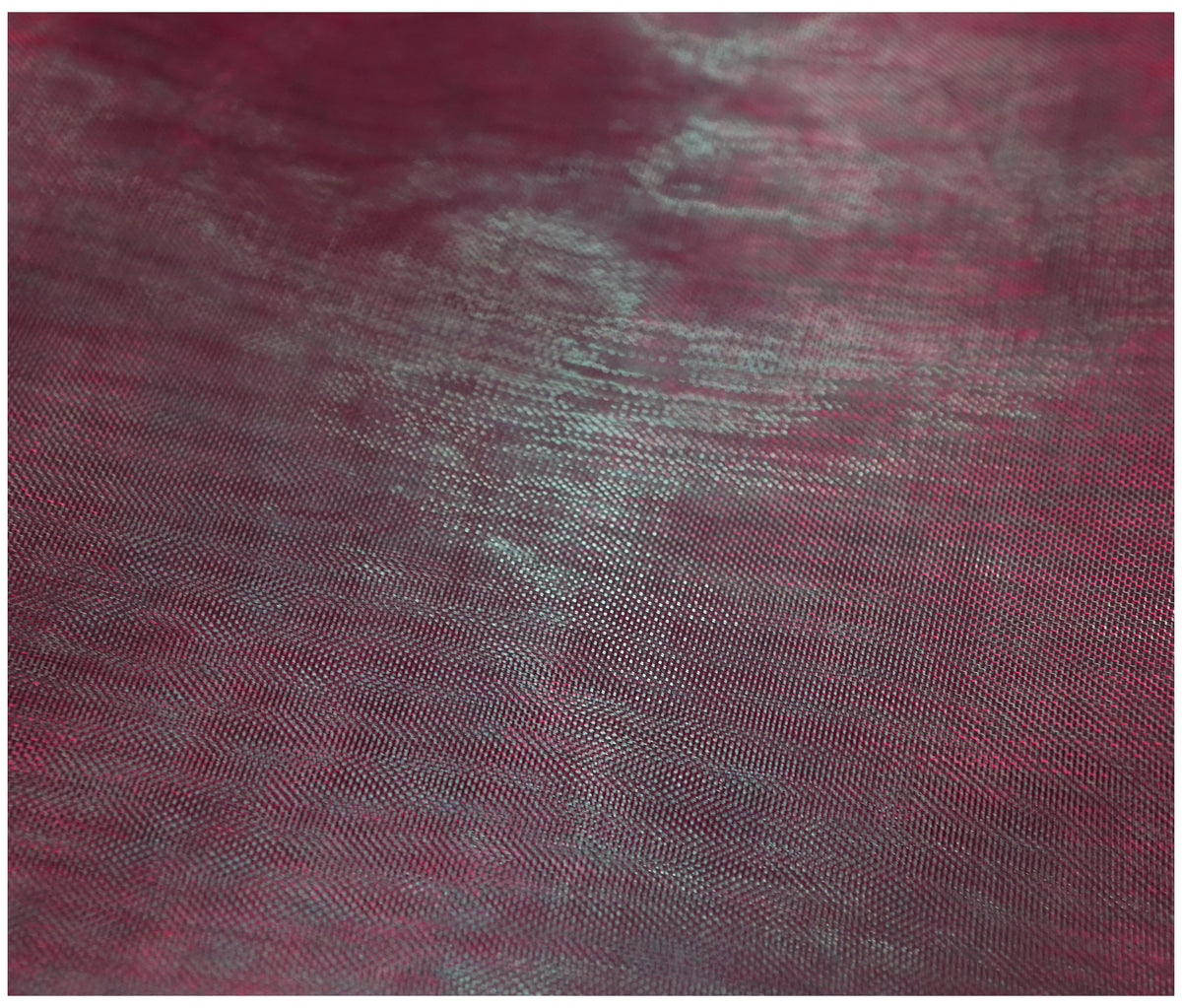 Frozen Purple Organza - The Fabric Trade