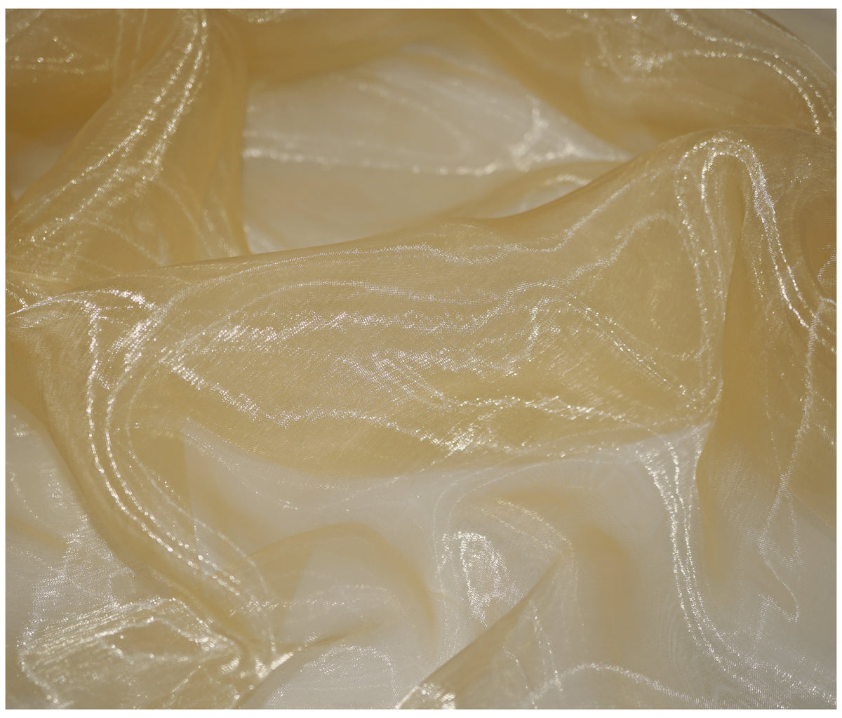 Gold Organza - The Fabric Trade