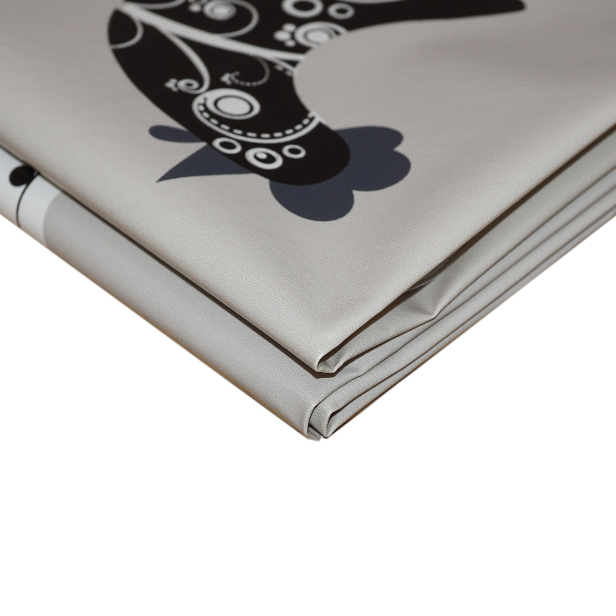 Grey Rooster Tablecloth - The Fabric Trade