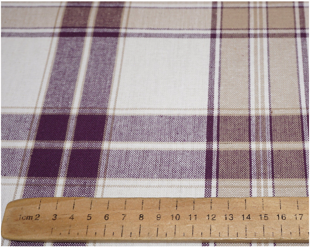 Heather Standard Tartan - The Fabric Trade