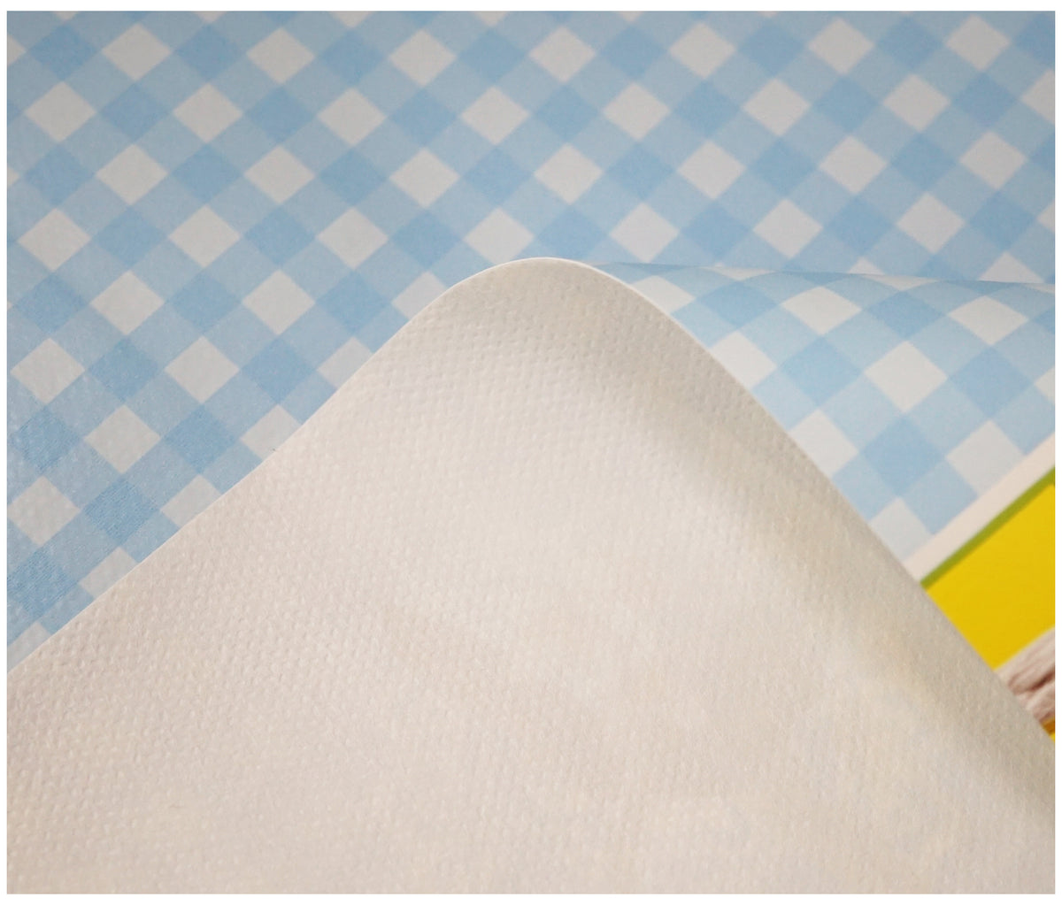 Lemonade Gingham Tablecloth - The Fabric Trade