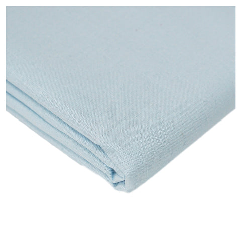 Light Blue 100% Plain Cotton - The Fabric Trade