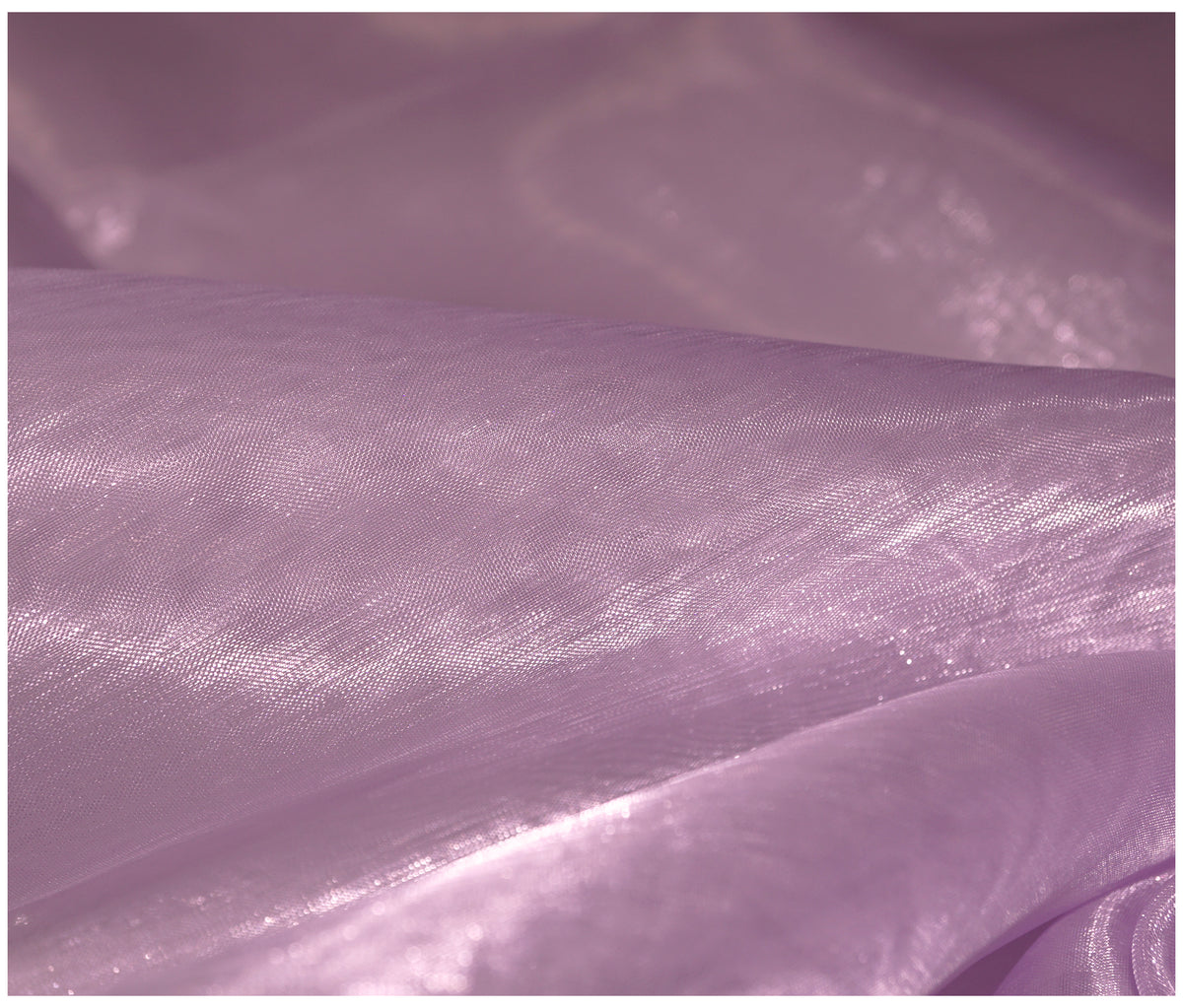 Lilac Organza - The Fabric Trade