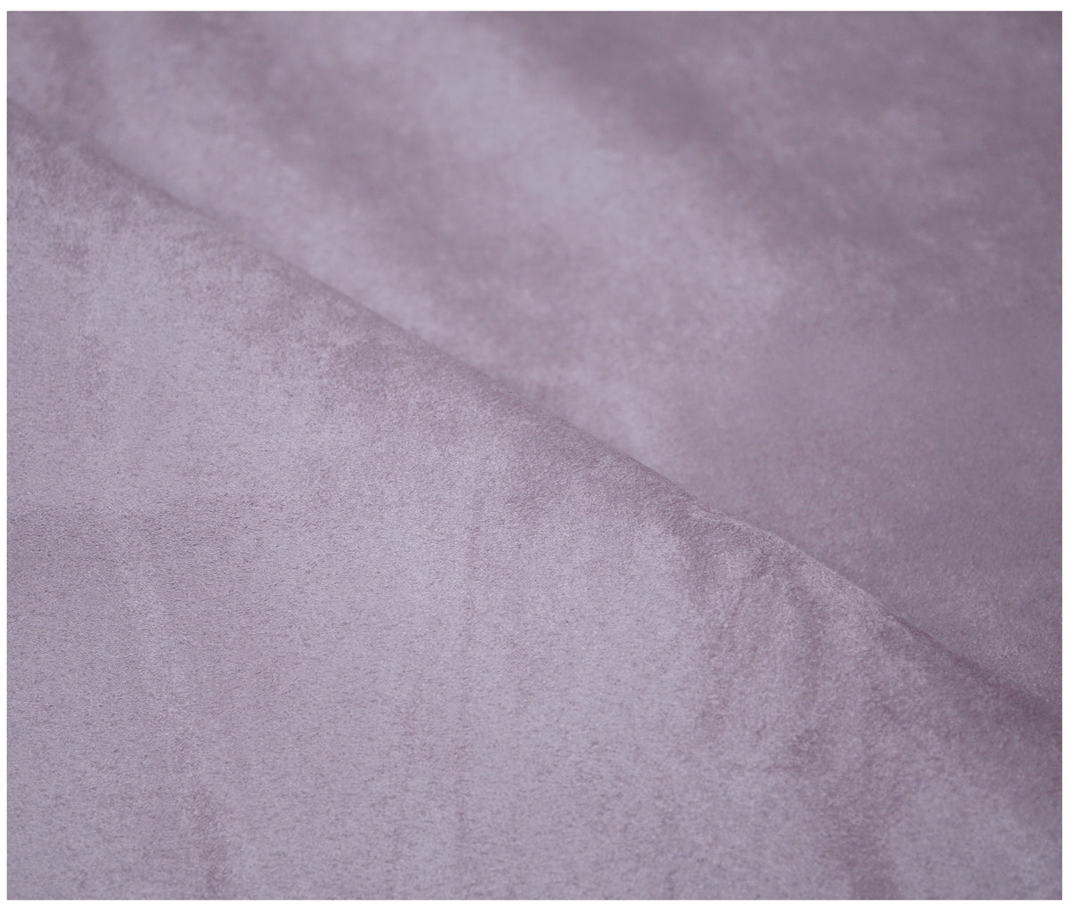 Mauve Faux Suede - The Fabric Trade