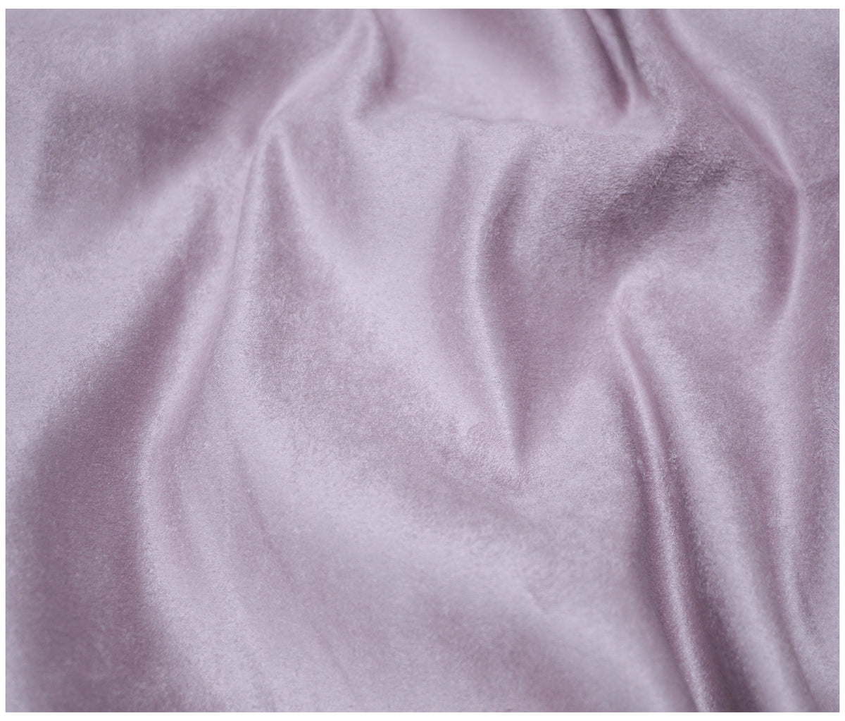 Mauve Faux Suede - The Fabric Trade