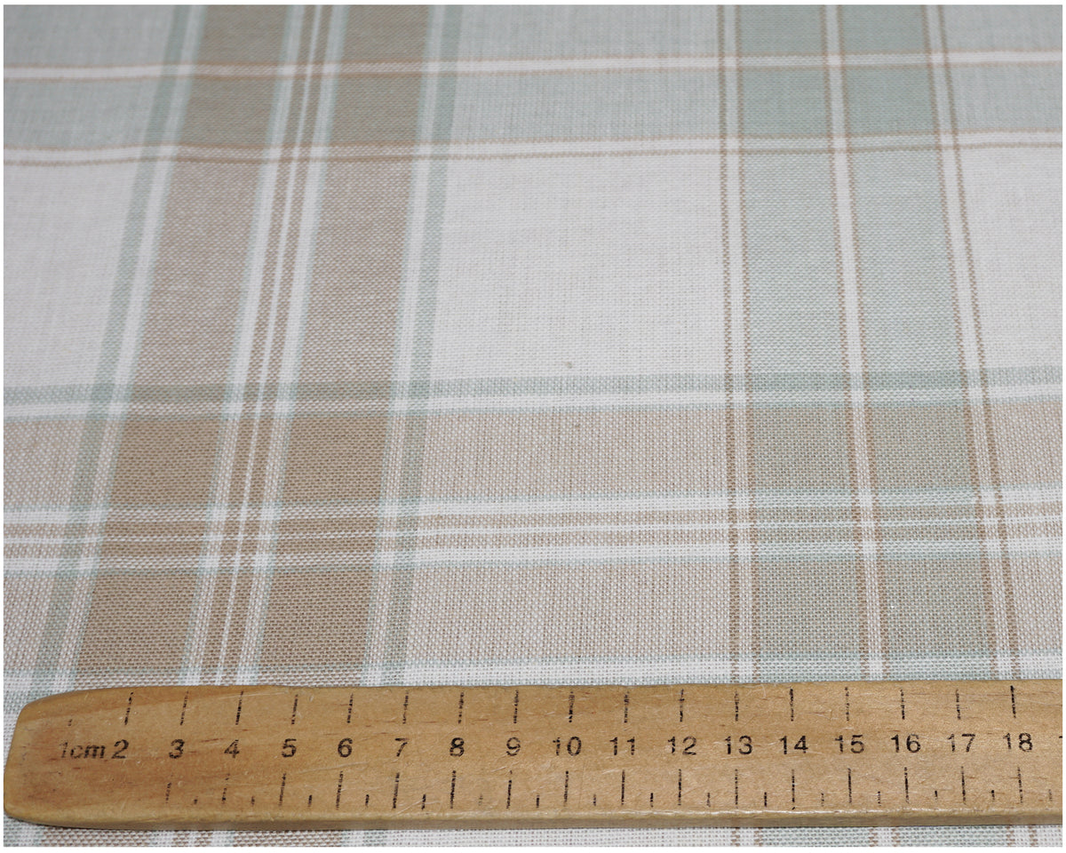 Mint Standard Tartan - The Fabric Trade