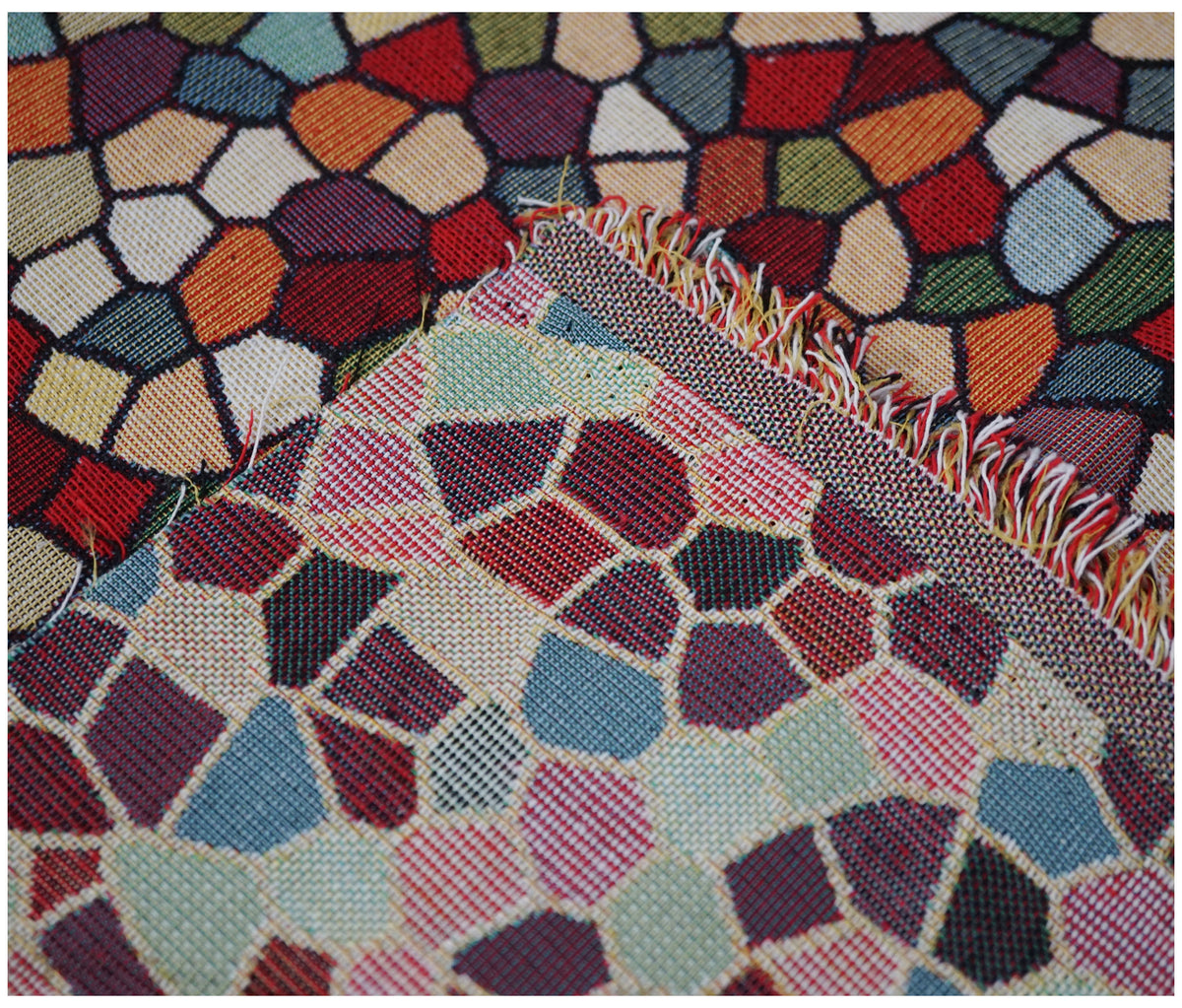 Mosaic Tiles Tapestry - The Fabric Trade