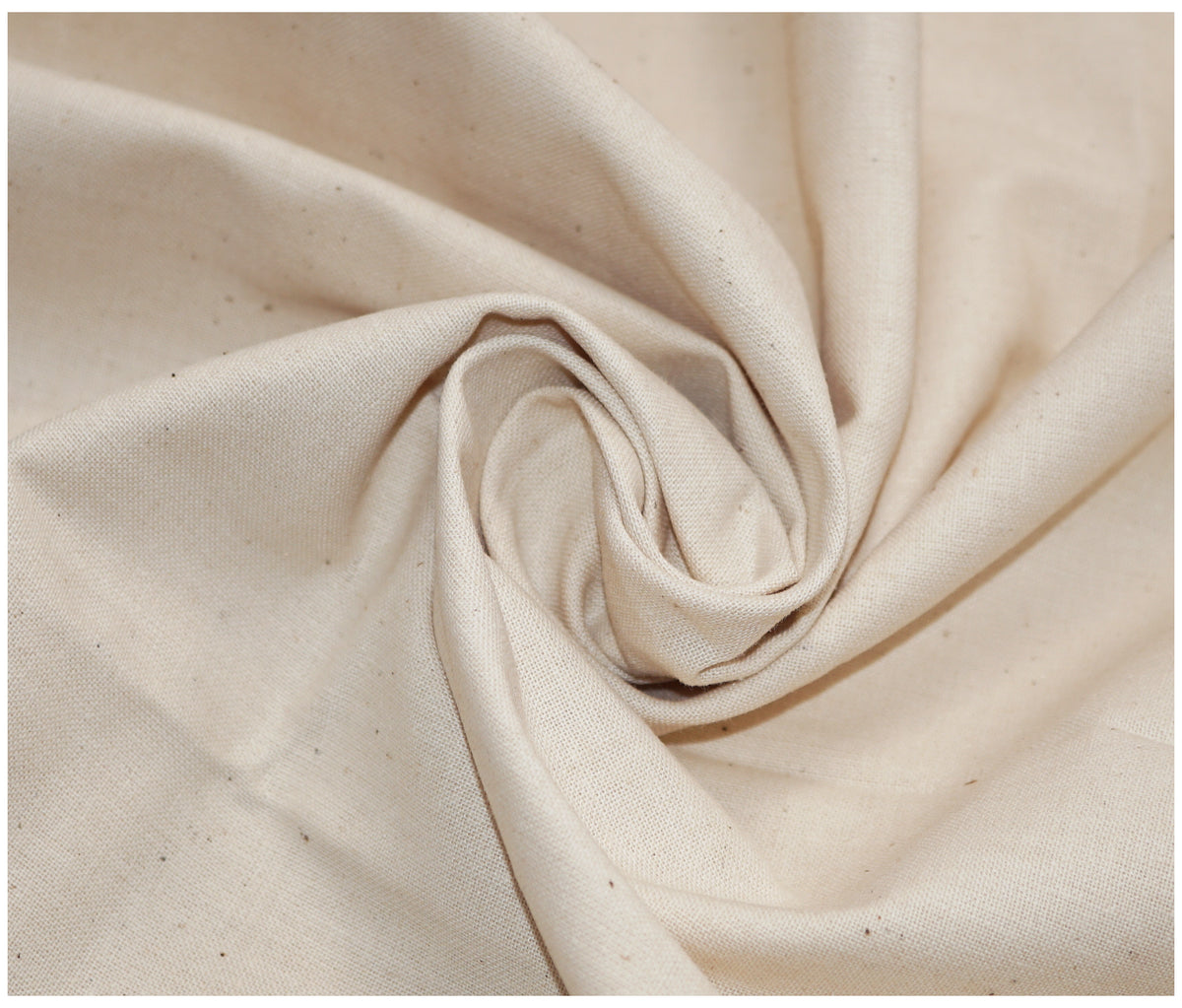 Natural 100% Plain Cotton - The Fabric Trade