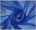 Navy Organza - The Fabric Trade