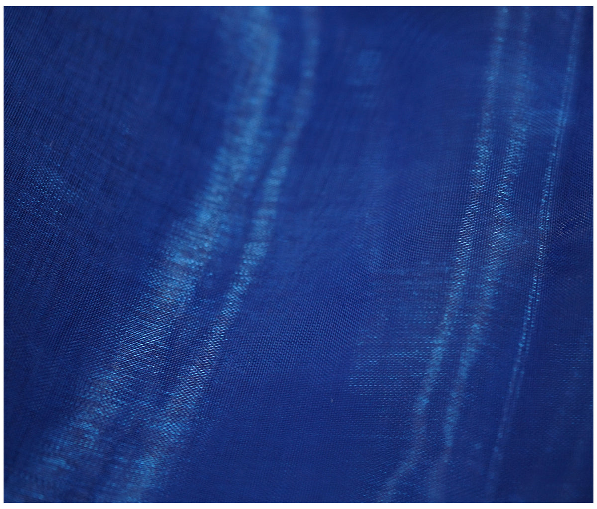 Navy Organza - The Fabric Trade