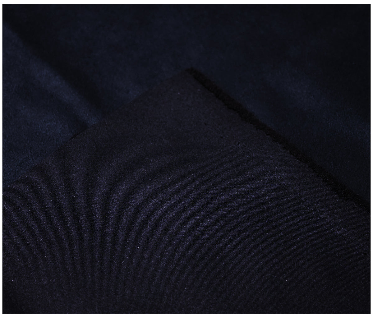 Navy Faux Suede - The Fabric Trade