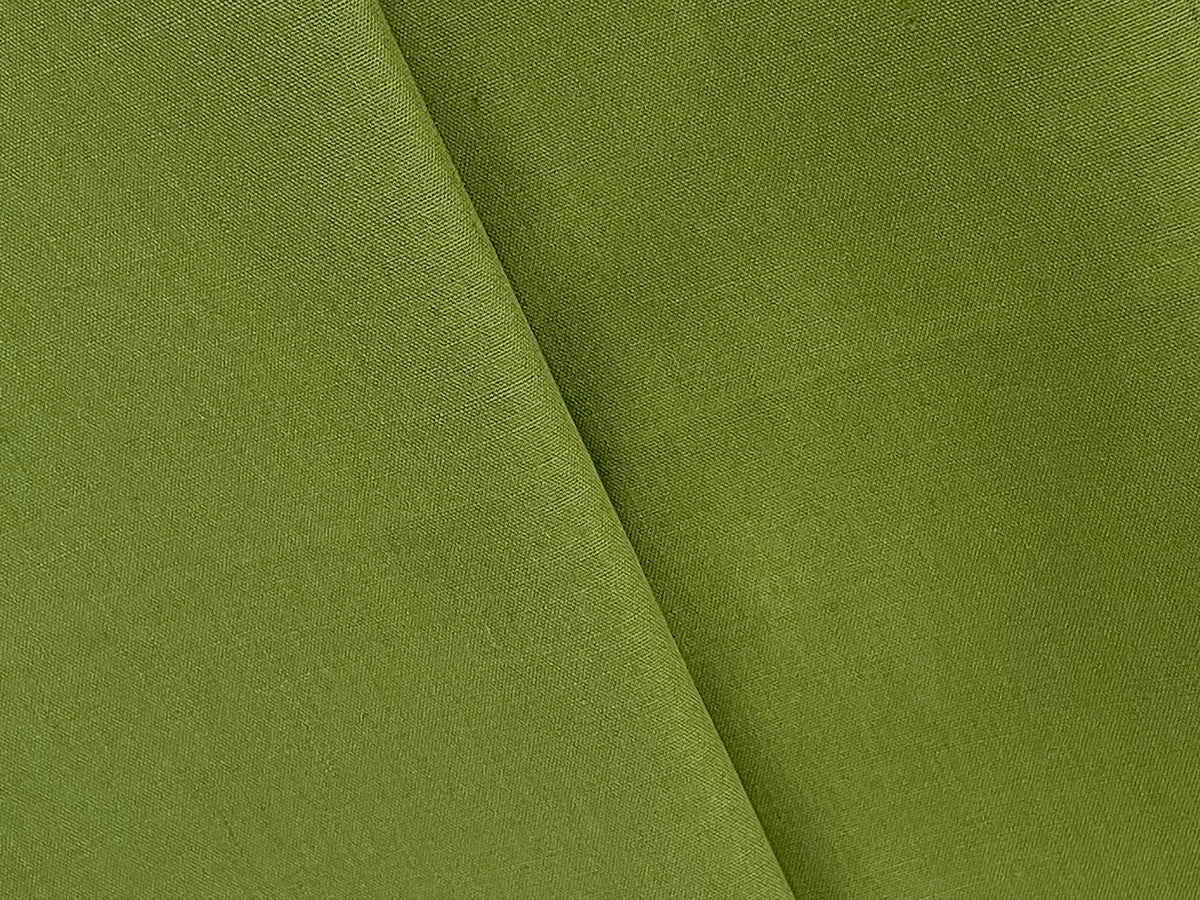 Olive Plain Polycotton - The Fabric Trade