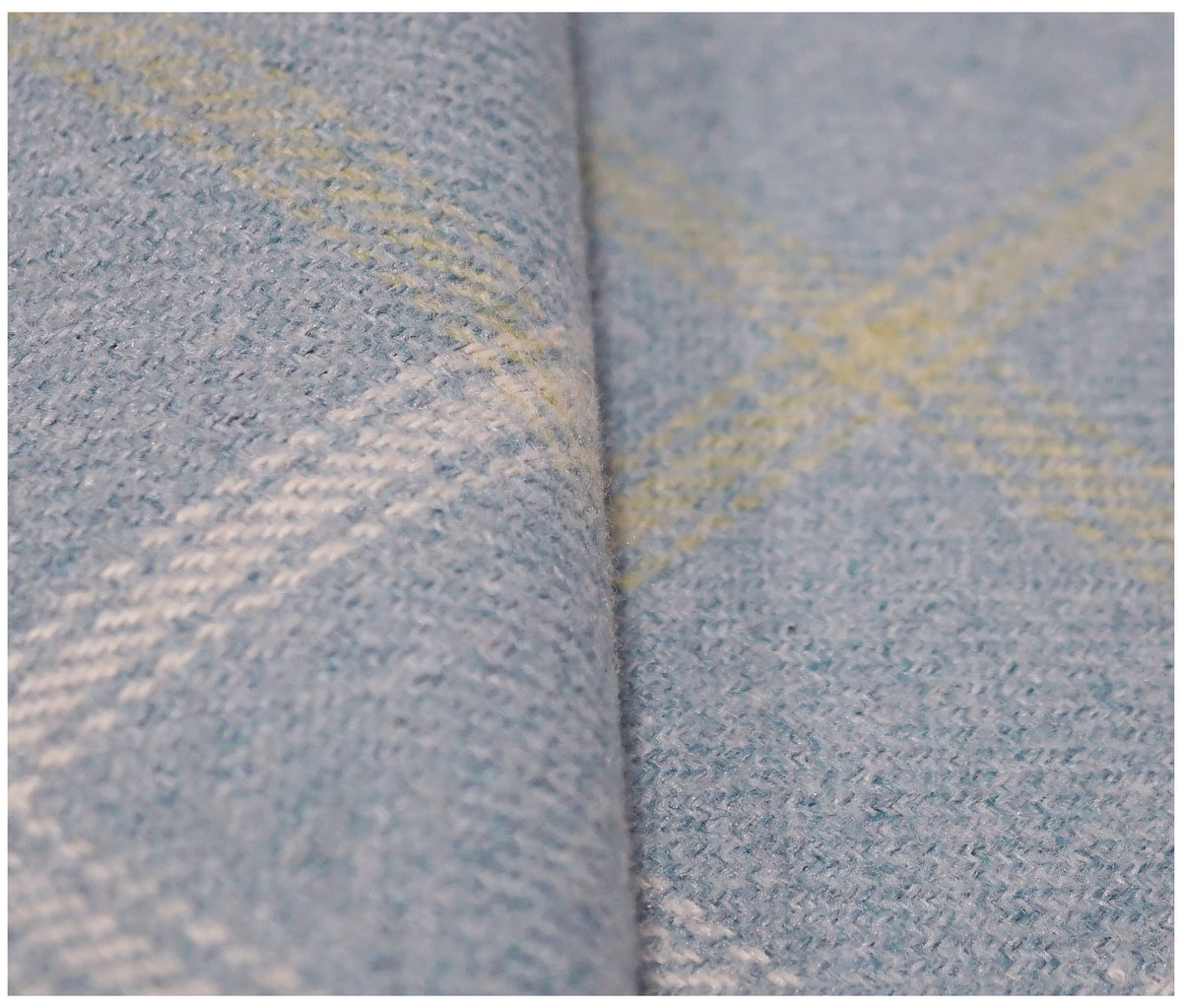 Parisian Blue Lewis Tartan - The Fabric Trade