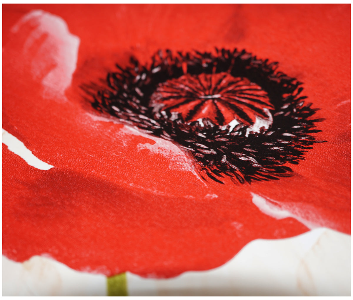 Poppies Tablecloth - The Fabric Trade