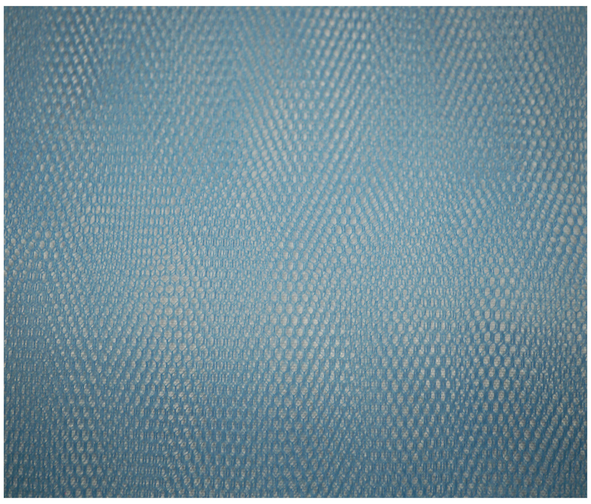 Powder Blue Dressnet - The Fabric Trade