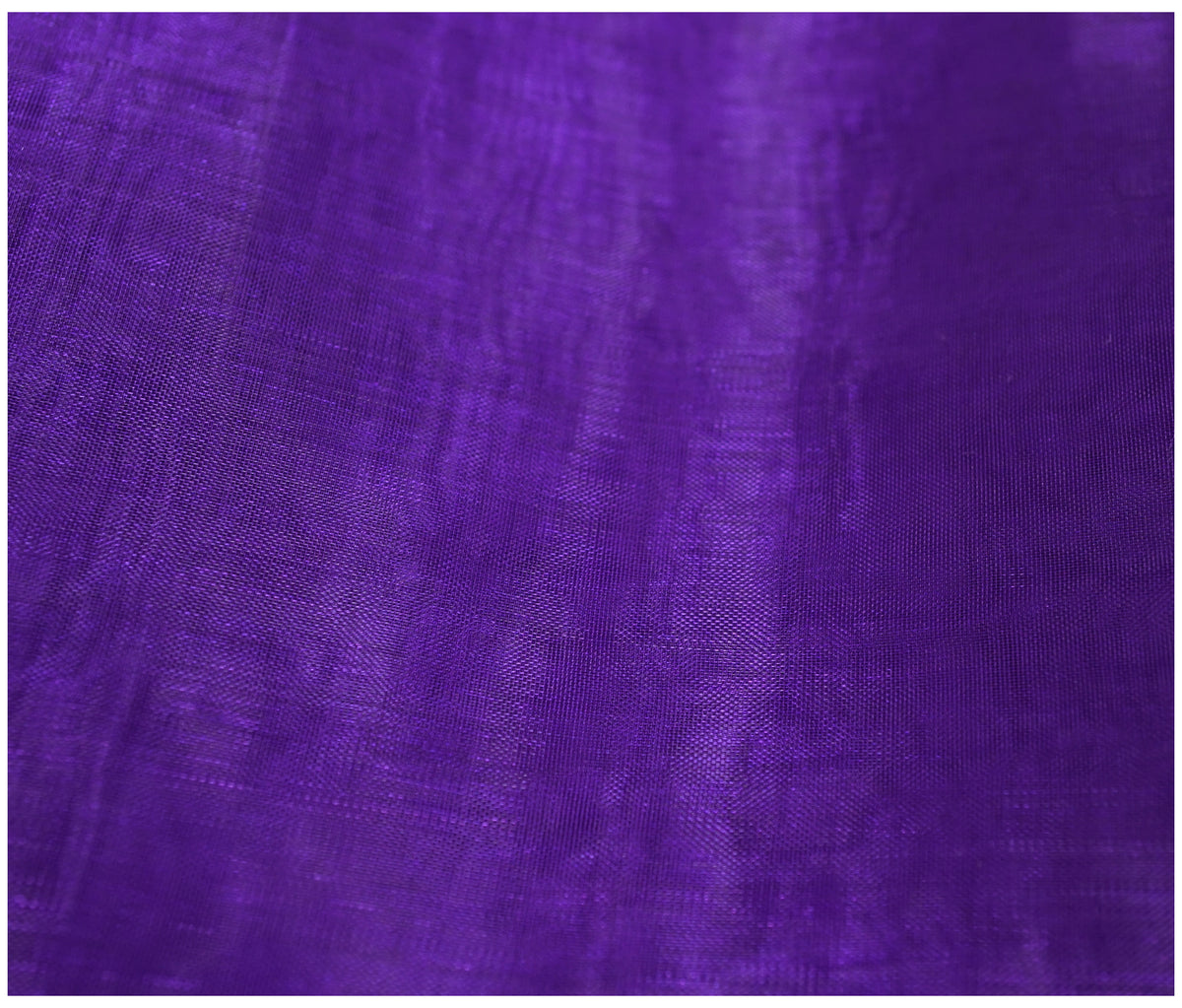 Purple Organza - The Fabric Trade