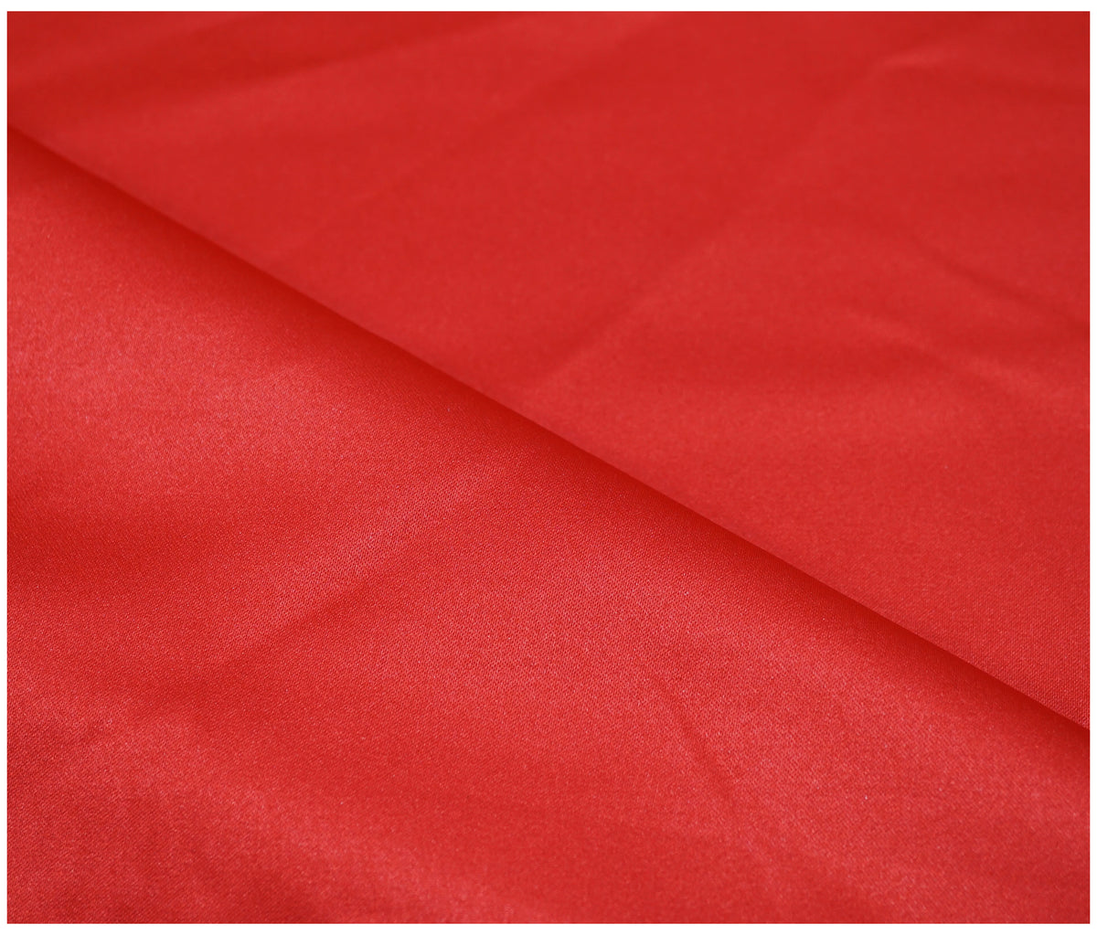 Red Duchess Satin - The Fabric Trade