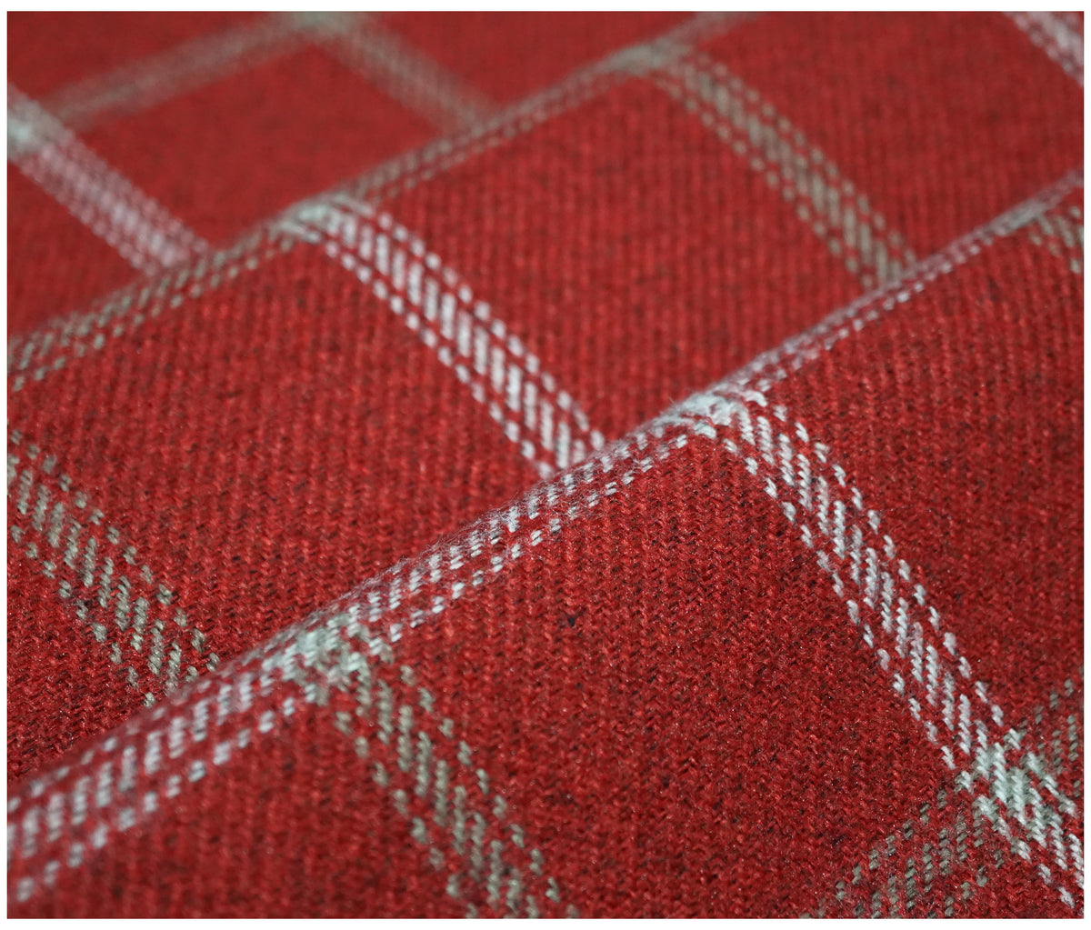 Red Lewis Tartan - The Fabric Trade